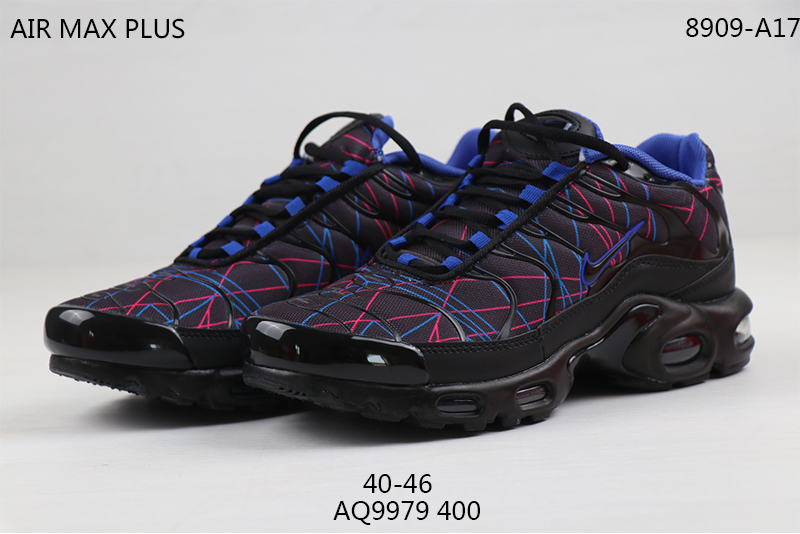 2020 Nike Air Max TN Plus Purple Blue Black Shoes